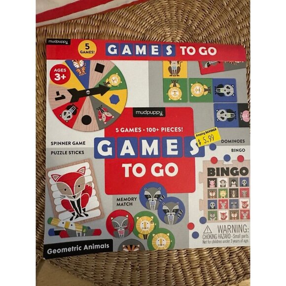 Mudpuppy Games to Go - Picture 2 of 7